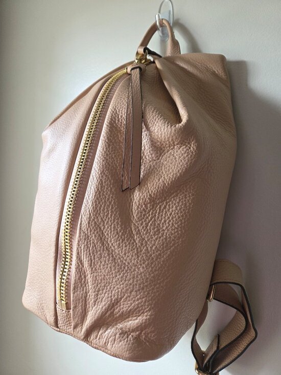 AMAZING AIMEE KESTENBERG TAMITHAT NUDE THICK GENUINE LEATHER BACKPACK M/L main image 16